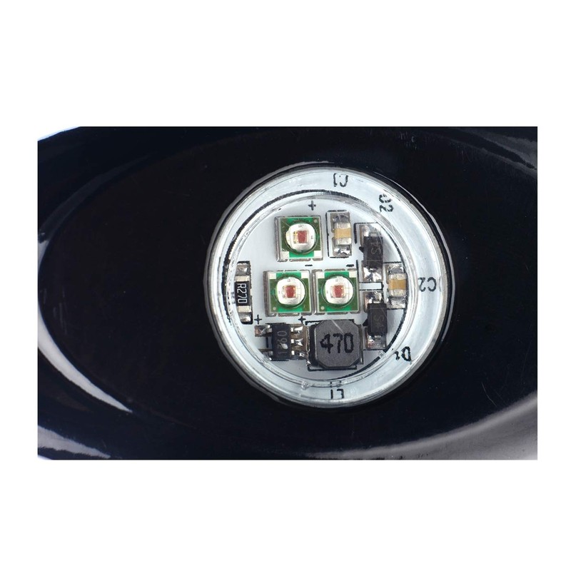 YONEDA 4 Pods Blue Rock Lights 6000K Ultra Bright LED