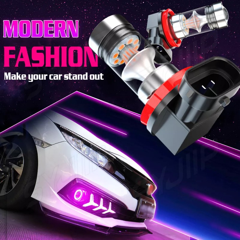 CHUSYYRAY LED Fog/Driving Light Bulbs H8 H16 H11 Fog Light