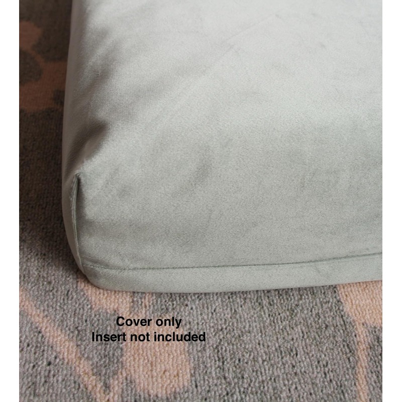 EechicSpace Waterproof Dog Bed Cover Replacement with Zipper Sage Green