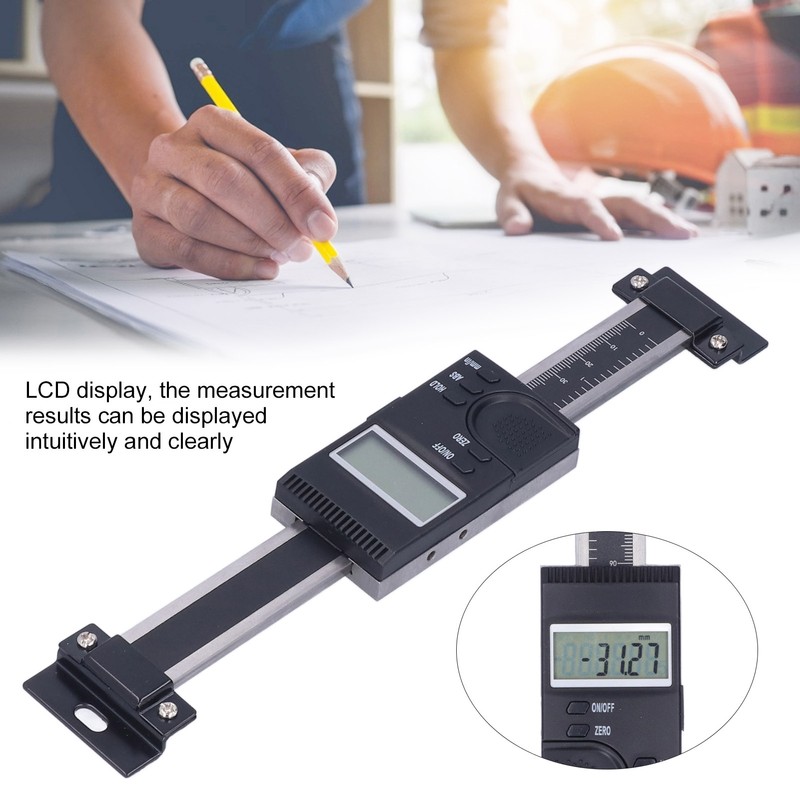 Vertical Vernier Caliper IP45 Waterproof Digital Linear Scale with LCD