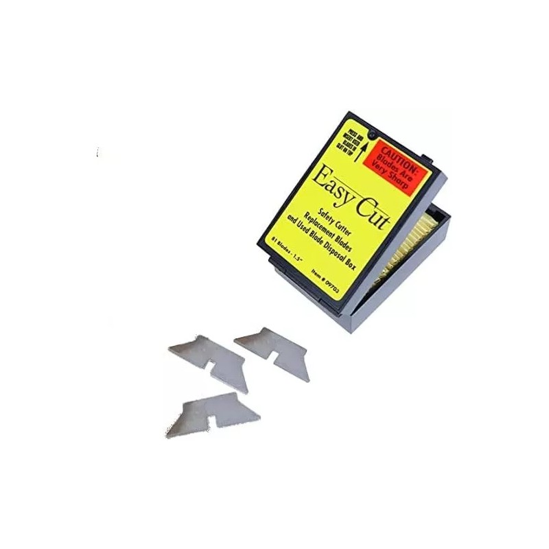 EasyCut Easy Box Cutter 2000 Red with 81 ct Blades,