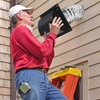 4 Inch Steel Hooded Wall Vent with Screen,Arc-Shaped Wall Vent