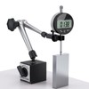 AUTOUTLET Digital Dial Gauge 0.01/0.0005 Inch Digital Dial Gauge Measuring
