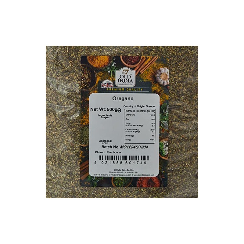 Old India Oregano 500g