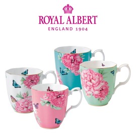 Royal Albert Miranda Kerr Vintage Mug 4P Set / 로얄알버트 미란다커 빈티지 머그 4P세트