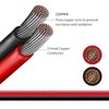 ZkeeShop XT60i to XT60 Male Cable 10AWG Extension Cable Compatible