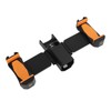 Dual Phone Extension Holder Cold Shoe Adapter Mount Mobile Phone