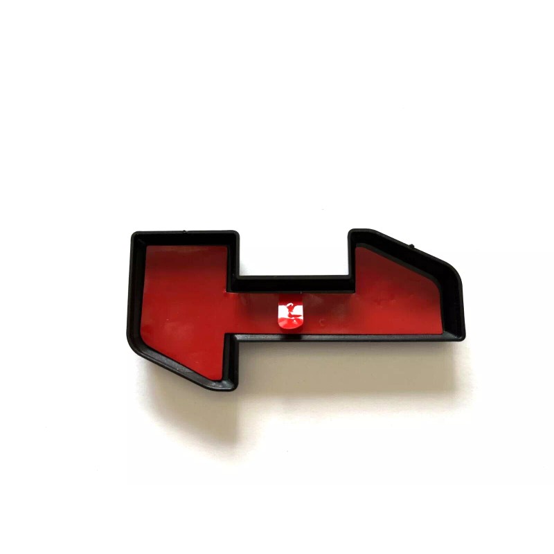 GMC Matte Black Red AT4/AT4HD Emblem Sierra Fit 2019-2023 GMC