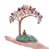GEHECRST Feng Shui Money Tree Buddha Figure Tree of Life