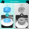 4-Pack Cat Water Fountain Replacement Filter for 2.0L/67oz Automatic Dog