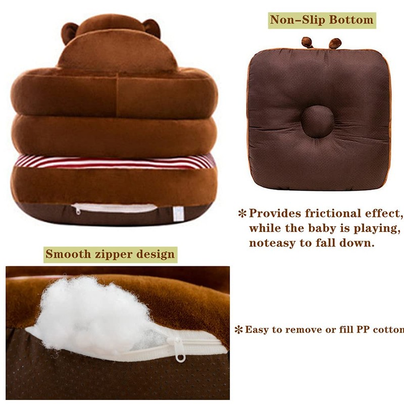 Baby Support Seat, Cute Baby Sofa Chair for Sitting Up,
