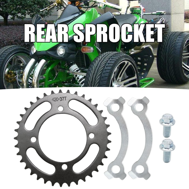 Ollanoos 420 76MM 37 Teeth Rear Sprocket with Rear Sprocket