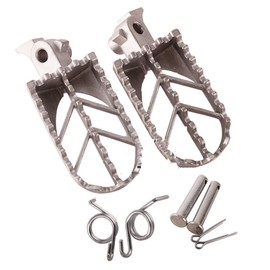 Motorcycle Stainless Wide Foot Pegs