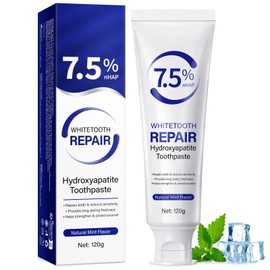 Hydroxyapatite Toothpastes for Enamel Protection and Tooth Strengthening, with Gentle Mint, Provides Long-Lasting Fresh Breath, Daily Use for Oral Health, 4.23 OZ