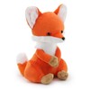 JamieCare Plush Fox Stuffed Animal, Orange, 10 Inch