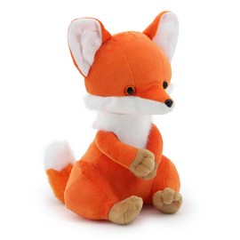 JamieCare Plush Fox Stuffed Animal, Orange, 10 Inch