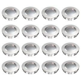 Wocloer 12 Pcs Stainless Steel Electrical Box Knockout Plugs - Fits 3/4" Conduit & Multi-Sizes, Easy Install Removable Seals forClosure Unused Electric Box Outlets - Dust & Waterproof