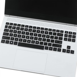 Silicone Keyboard Cover Skin Compatible for HP OMEN 16.1" 16t-wf000 16-wf0097nr 16-wd0063dx 16z-xf000 16-xf0033dx 16-xf0087nr 16z-xd000 16-xf0087nr, HP OMEN 16-u0097nr 16t-u000 Series Laptop (Black)