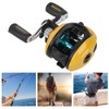 LE3000 Baitcasting Reel Left/Right Hand Metal Wheel Fishing Accessory Magnetic