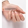 3 Pcs Glass Nail File Set for Natural Nails,Nano Nail