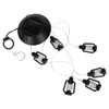 Solar LED Colorful Beautiful Wind Chime Light Lamp Christmas Garden