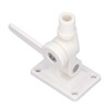 Marine Antenna Mount, Two-Axis Ratchet Marine Antenna Mount, Adjustable ABS