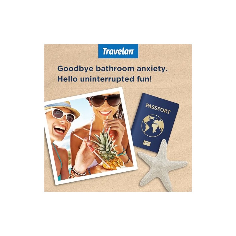 Travelan Anti Diarrhea Pills - Natural Digestive Support