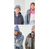 King Cole Unisex Double Knitting Pattern Hats Scarfs Snood Beanies