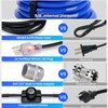 RVSNAIL 50FT Heated Water Hose for RV, Heated Drinking Water