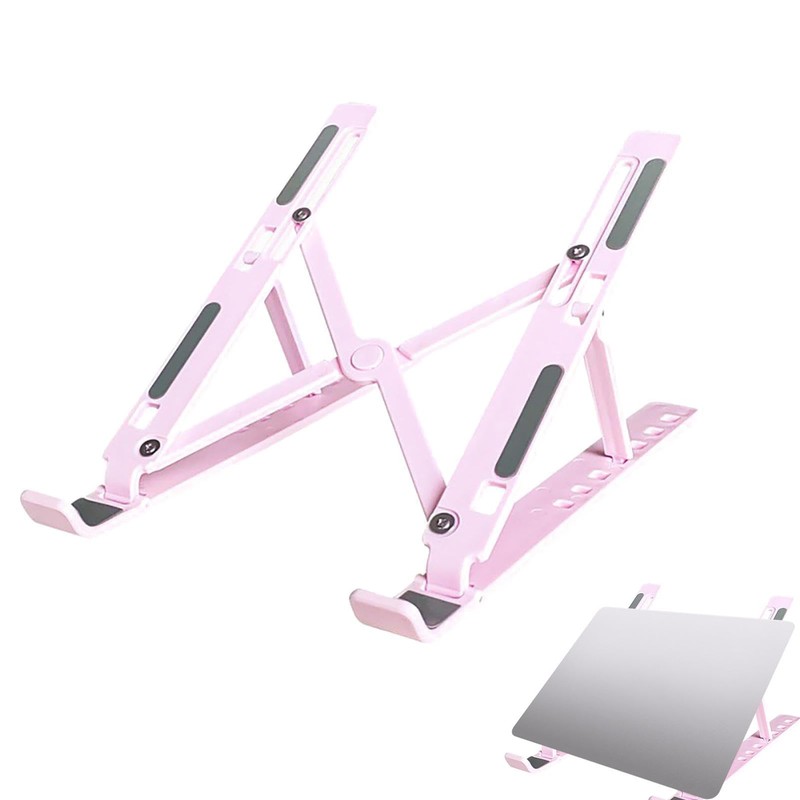 Folding Tablet Stand - Cooling Liftable Bracket,Adjutable Height Muti-Angle Laptop