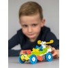 Plus-Plus Animals 9607011 Creative Building Blocks, Vehicle Set, PlusPlus Go,