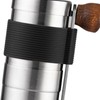 Manual Coffee Grinder Adjustable Particles Size Stainless Steel Coffee Bean