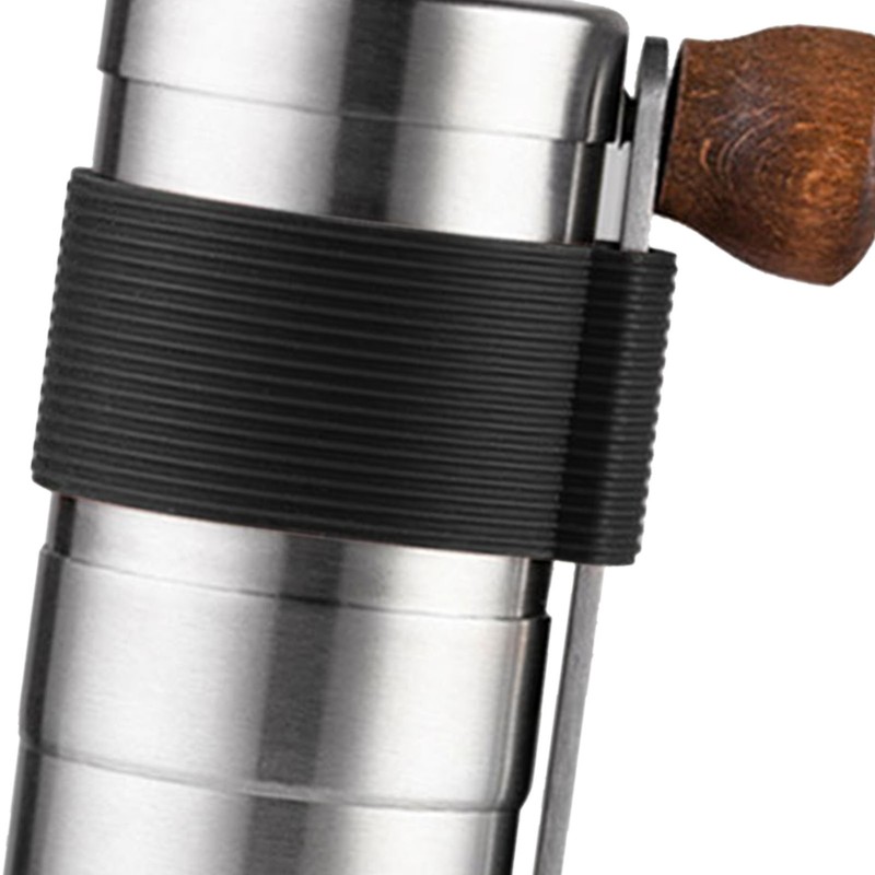 Manual Coffee Grinder Adjustable Particles Size Stainless Steel Coffee Bean