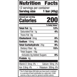 Larabar Apple Pie, Gluten Free Vegan Fruit & Nut Bar, 1.6 oz Bars, 12 Ct