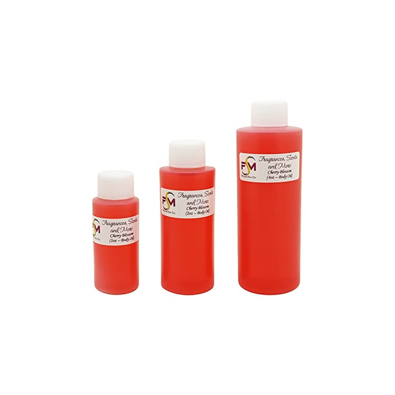Cherry Blossom Fragrance Oil - 4 Fl Oz Plastic Bottle