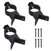 YZZHAJ Deck Patio Umbrella Holder Heavy Duty Adjustable Metal Umbrella