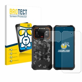 BROTECT Protective Glass for iiiF150 B1 Pro (Display + Camera) Protective Film Tempered Glass [Extremely Scratch-Resistant 9H, Anti-Fingerprint, Ultra Transparent]