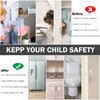 Fridge Lock for Child Safety Fridge Lock No Drilling Washing