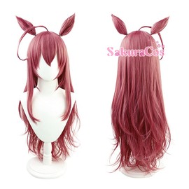 sakuracos Uma Musume Pretty Derby Horse Musume Mihono Bourbon Cosplay Wig