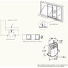 4 Pack Sliding Screen Door Tension Spring Roller 1 Inch