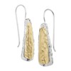 Silpada 'Cimarron Slopes' Two-Tone Tapered Drop Earrings in Sterling Silver