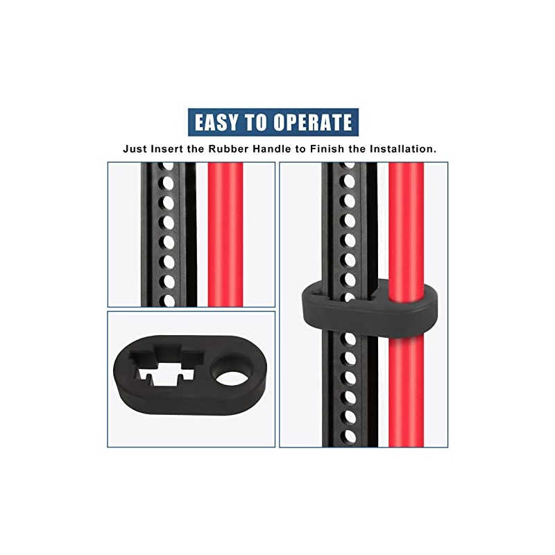 Handle Keeper, accesorios de goma de alta elevación, soporte de