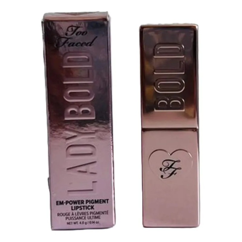 Labial Too Faced Lady Bold Acabado Cremoso Color 10 Take