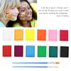 Face Paint Kit Cosmetic Grade 12 Colors Quick Drying Easy