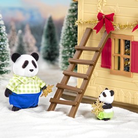 Li'l Woodzee z Skyhopper Panda Family - Panda Figure Set
