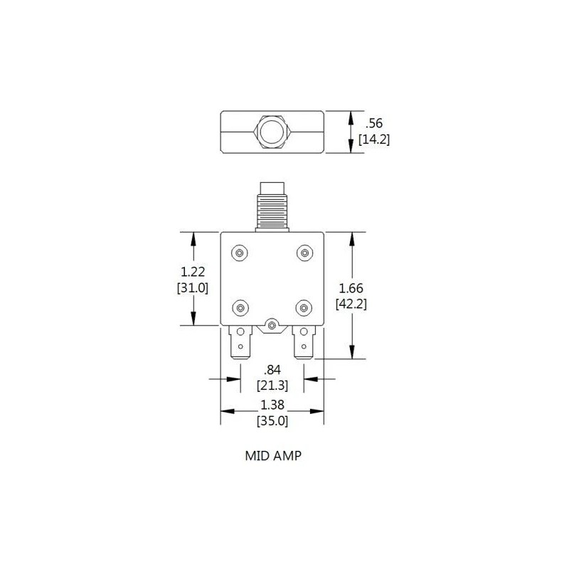 MECHANICAL PRODUCTS Mech Products - 1600-122-100 – Push to Reset