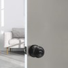 Probrico 10 Pack Round Privacy Door Knob(Thumb Turn Lock on