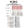 KBC Premium Diamond File Set of 10 / Storage Case