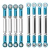 Alomejor Steering Pull Rod RC Steering Servo Pull Rod Metal