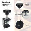 4pcs Heavy Duty C-Clamp, Wood Clamps, Metal Right Angle Clamps